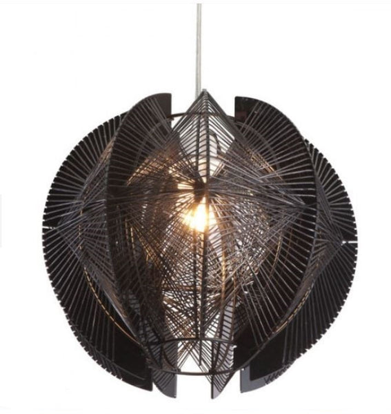 Centari Single Ceiling Lamp Black