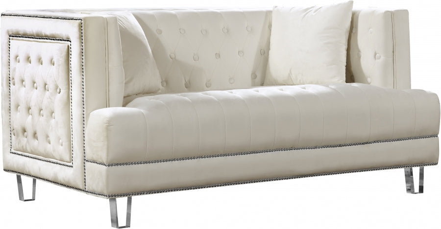 Lucas Velvet Loveseat